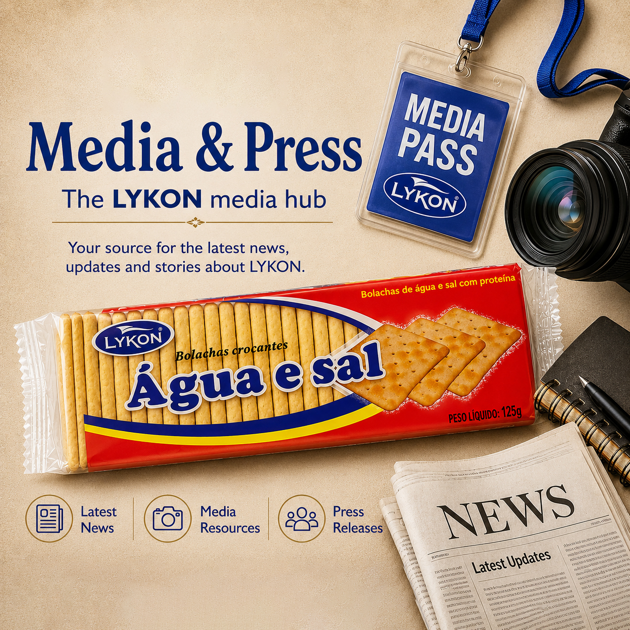 LYKON product range and brand presence