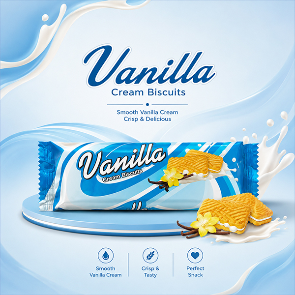Vanilla Cream — 65gm × 24pc